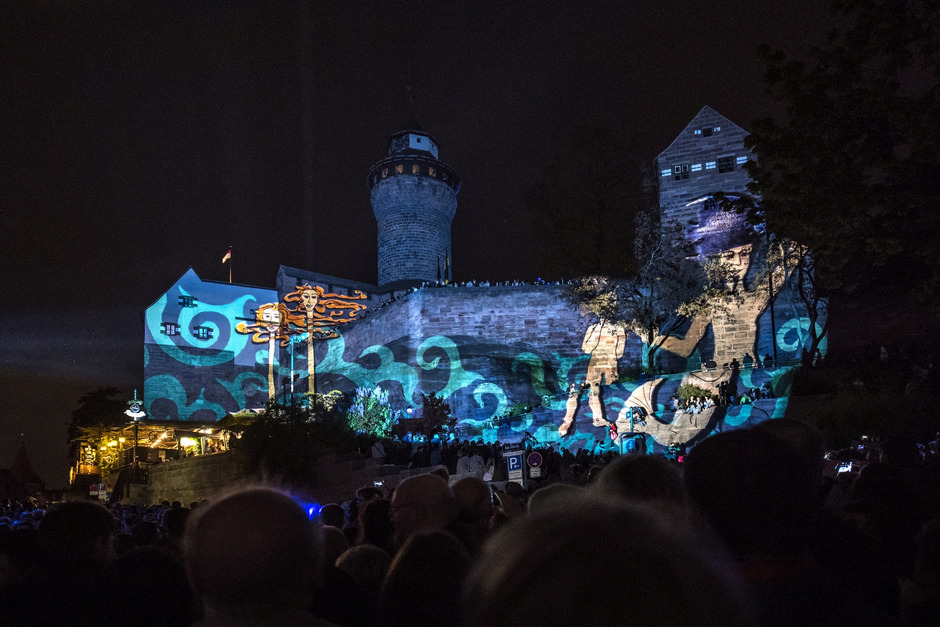 Bild Die Blaue Nacht Nürnberg Die Blaue Nacht Nürnberg