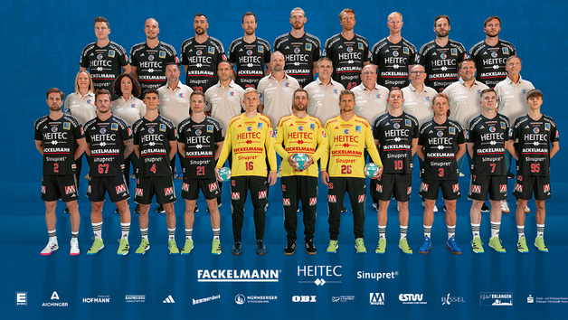 Bild Mannschaftsfoto HC Erlangen 2023 / 2024 Mannschaftsfoto HC Erlangen 2023 / 2024